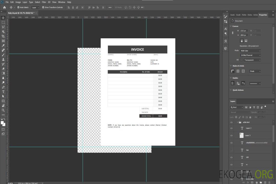 Facture gratuite template Facture gratuite template